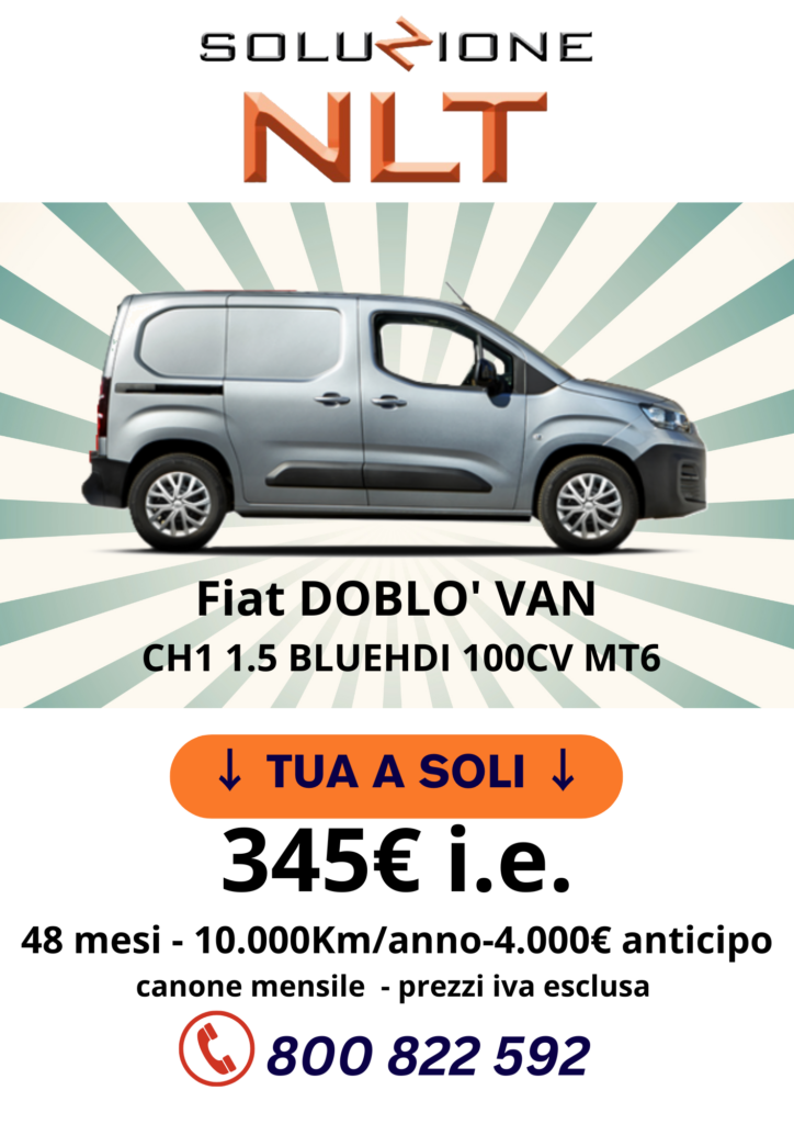 FIAT DOBLO VAN 1.5 BlueHdi 100 CV PC Entry