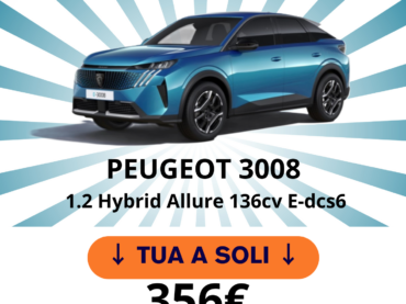 PEUGEOT 3008 HYBRID AUTOMATICA