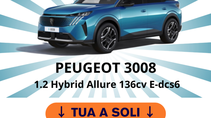 PEUGEOT 3008 HYBRID AUTOMATICA