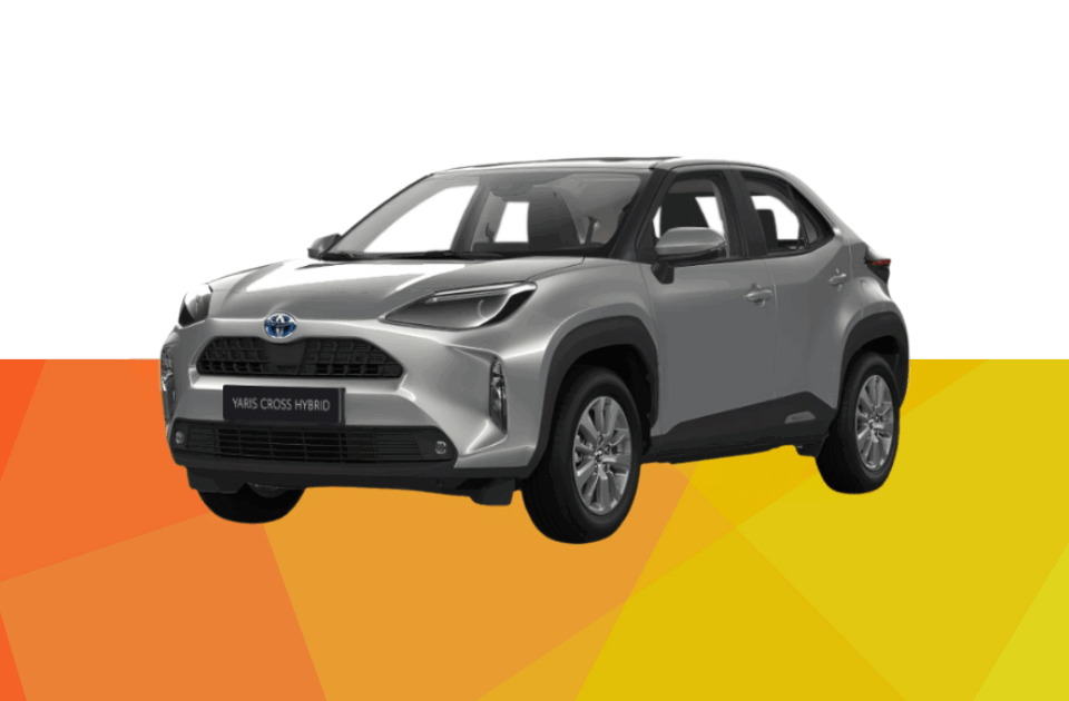 Toyota Yaris Cross 1.5h Active Fwd 116cv E-cvt colore Silver_ CANONE 284€ +IVA 36 mesi 4200anticipo +IVA 10.000km