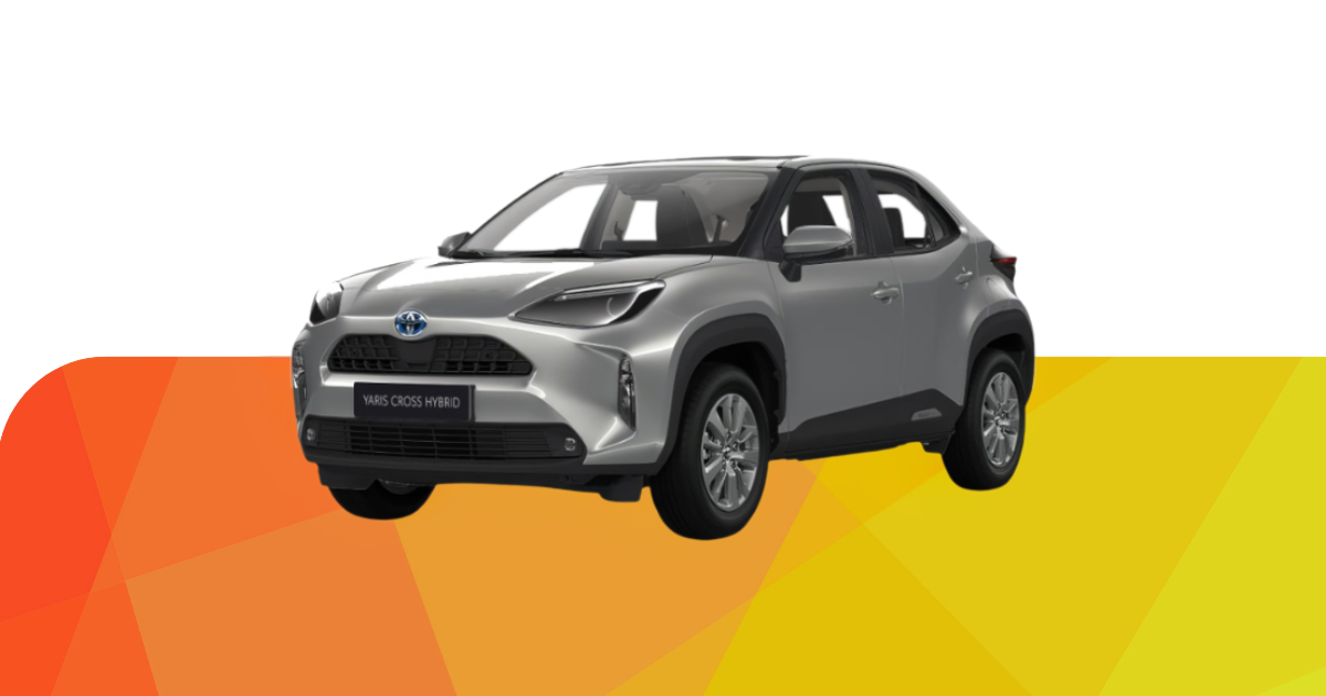 Toyota Yaris Cross 1.5h Active Fwd 116cv E-cvt colore Silver_ CANONE 284€ +IVA 36 mesi 4200anticipo +IVA 10.000km